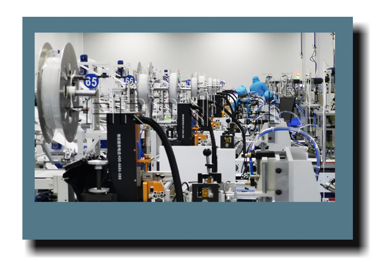 Z6人生就是博UV喷码机与一次性口罩机组合生产线